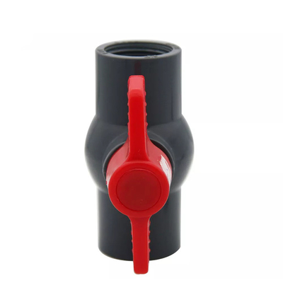 Garnitures de drainage robinet à tournant sphérique de PVC de 2,5 pouces pour la garde de l'eau
