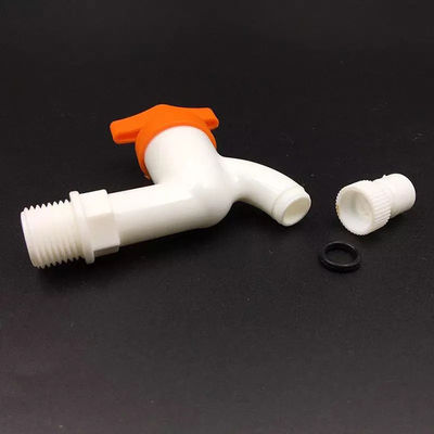 Robinet en plastique d'ABS rapide avec le robinet en plastique fixé au mur de robinet de fil
