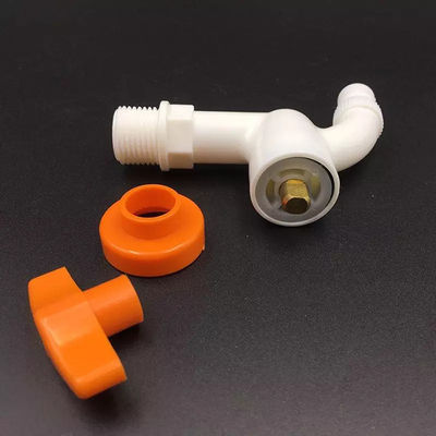 Robinet en plastique d'ABS rapide avec le robinet en plastique fixé au mur de robinet de fil