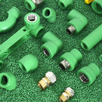 Le mâle du coude 25mm PPR de pouce PPR de 1/2 a fileté les garnitures de tuyau en plastique de coude