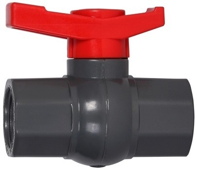 Norme nationale de robinet à tournant sphérique de conduite d'eau de PVC de robinet à tournant sphérique de DN15-DN100 1 UPVC