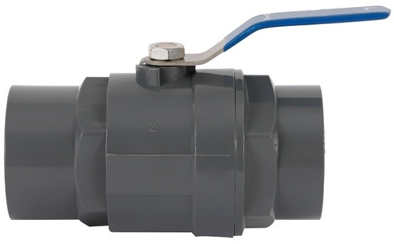 Morceau 1/2 du robinet à tournant sphérique de PVC de l'irrigation 40mm 2 » à 4&quot; taille adaptée aux besoins du client