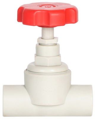 Le PVC du globe DN15 a coupé la valve coupée de PVC de l'anti corrosion 2 de valve