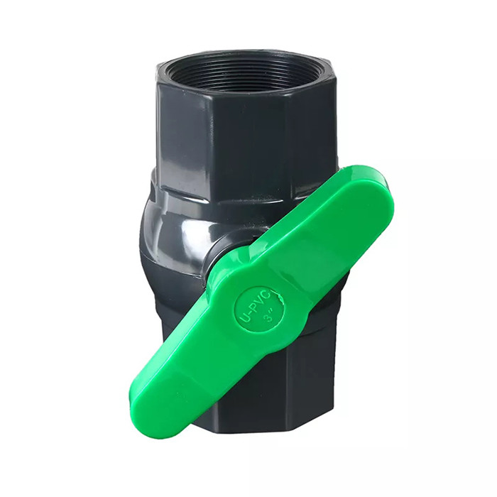 Robinet à tournant sphérique liquide de CPVC 1 pouce mettant d'aplomb les accessoires matériels