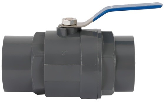 Morceau 1/2 du robinet à tournant sphérique de PVC de l'irrigation 40mm 2 » à 4&quot; taille adaptée aux besoins du client