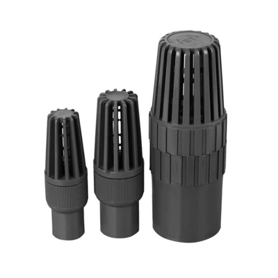 Le fournisseur de la Chine a fait à soupape d'aspiration d'UPVC le robinet à tournant sphérique en plastique 3/4" - 4" pouce pour des garnitures de tuyau