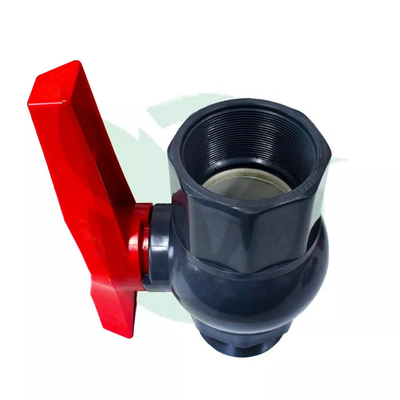 Valve coupée de blocage de la valve coupée 32mm de PVC du jardin 1/2
